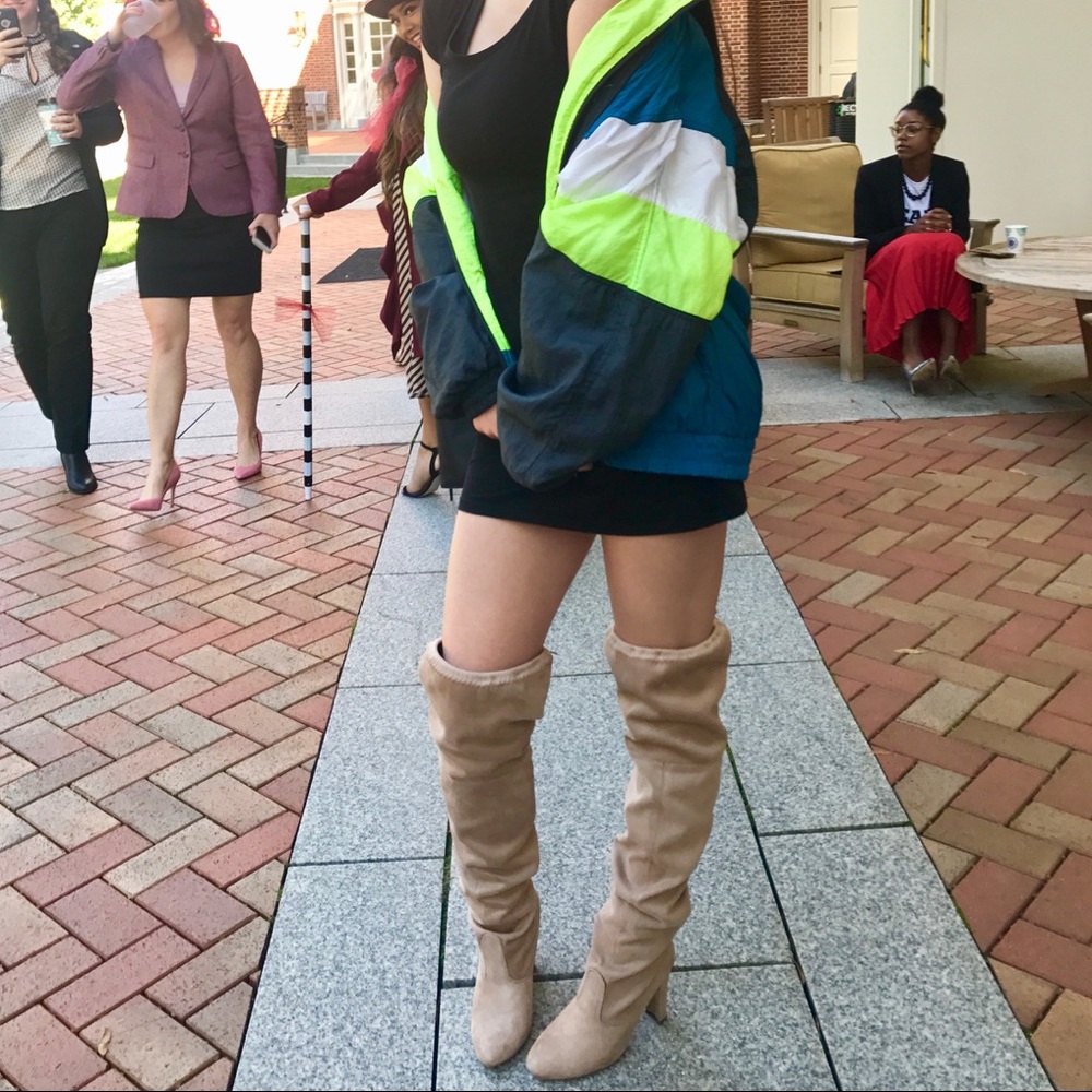 Ariana Grande over the knee boots
